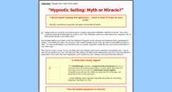 Desktop Screenshot of hypnoticwritingswipefile.com